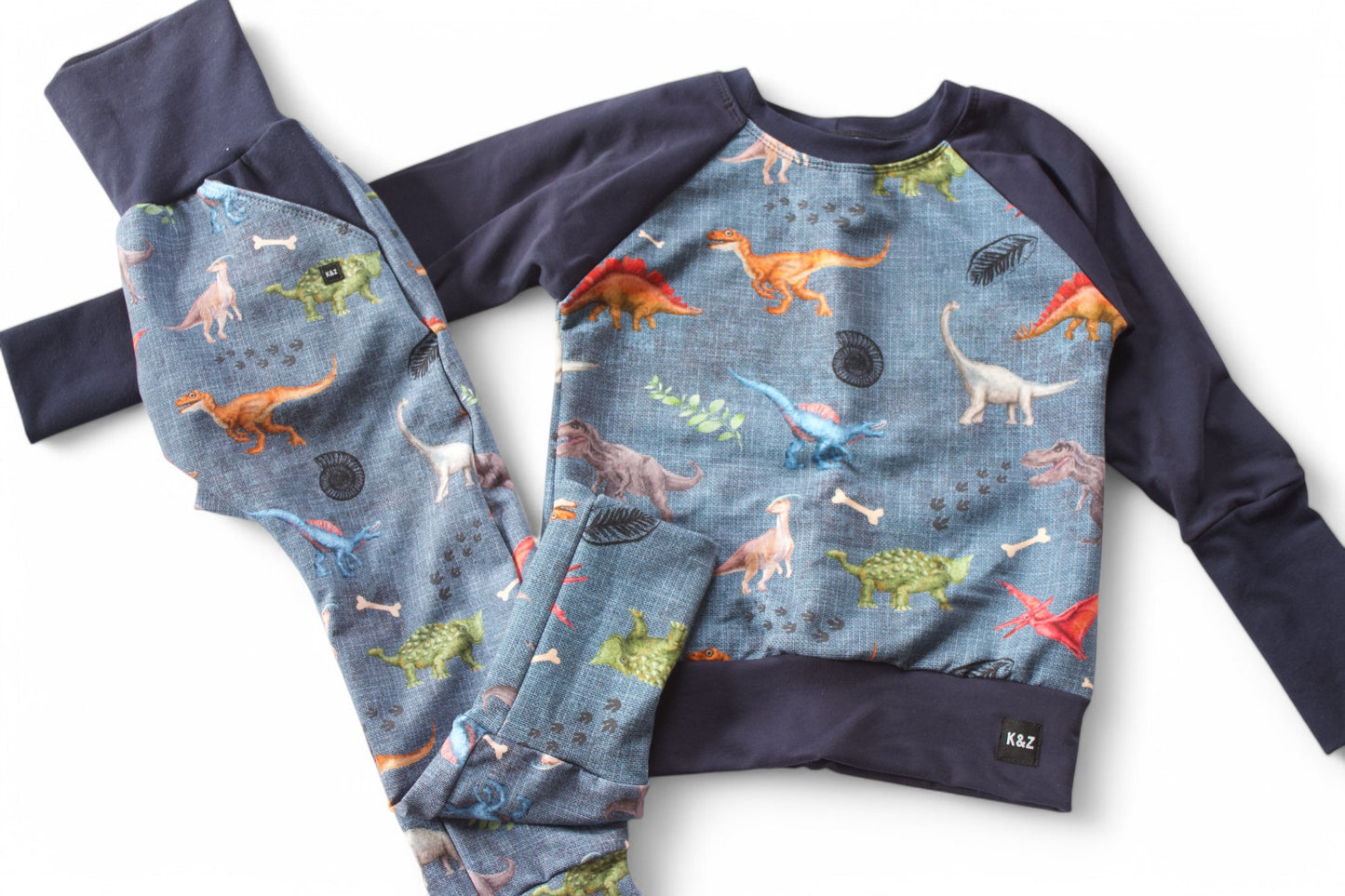 Vibrant Dino Joggers - Grow With Me