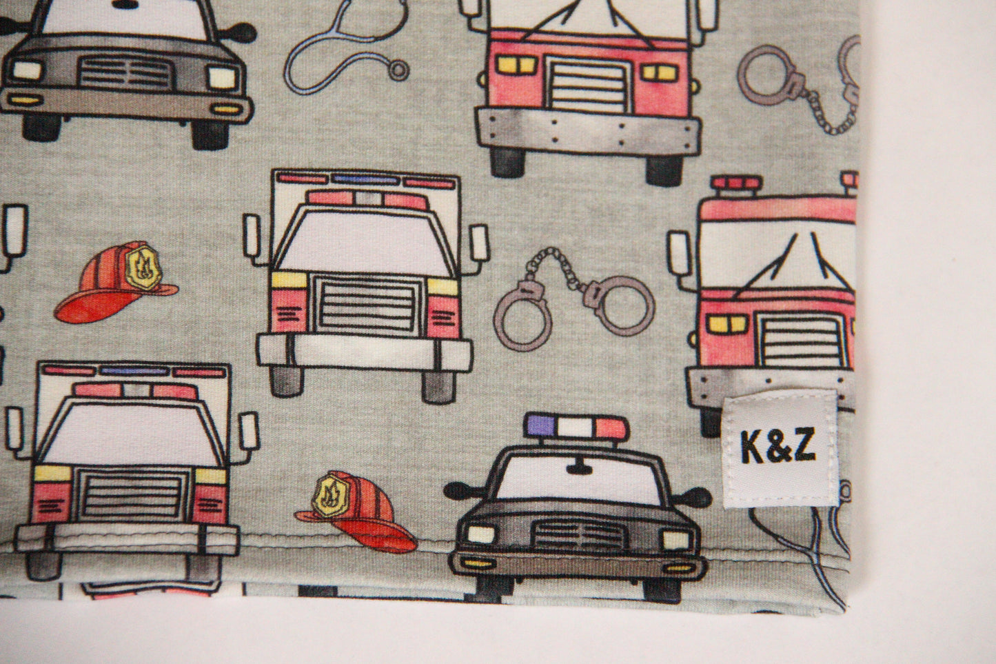 Rescue Vehicles Tee - Grow With Me