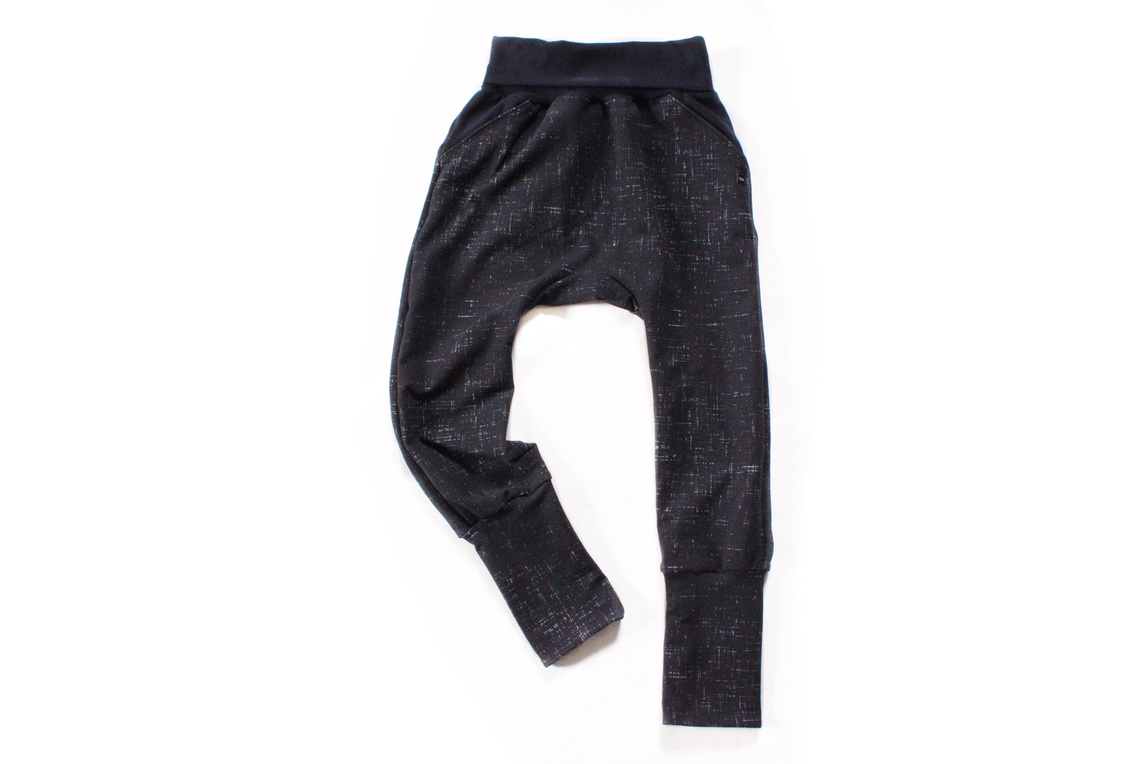 3-6y Distressed Navy Denim Look Joggers - Grow With Me