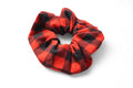 Red Buffalo Plaid Scrunchie