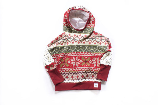 Holiday Sweater Slouchy Hoodie - Grow With Me