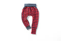 1-3y Red Buffalo Plaid Pants - Grow With Me