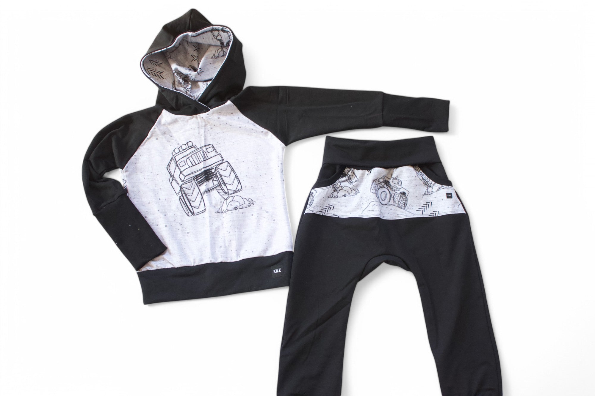 Monster Truck Outfit - Grow With Me