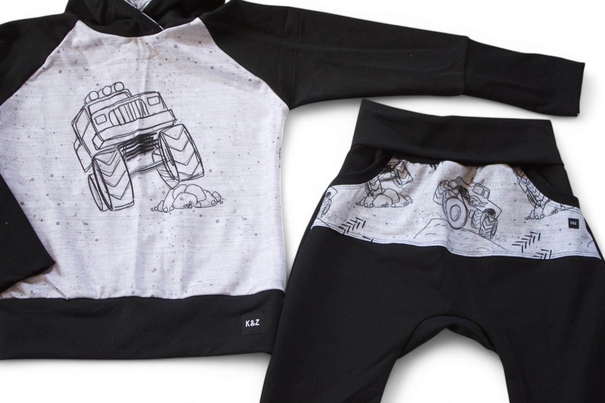 Monster Truck Outfit - Grow With Me
