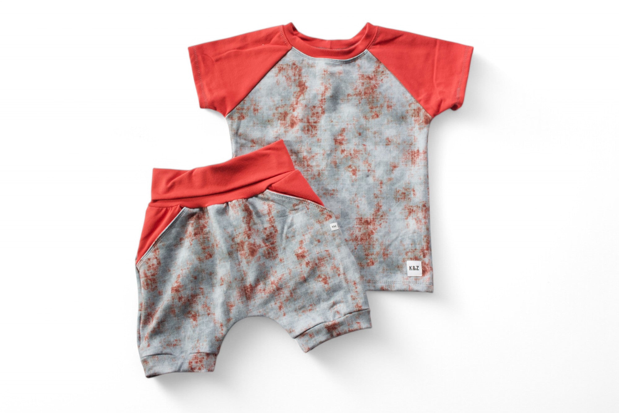 Grunge Denim Summer Set - Grow With Me
