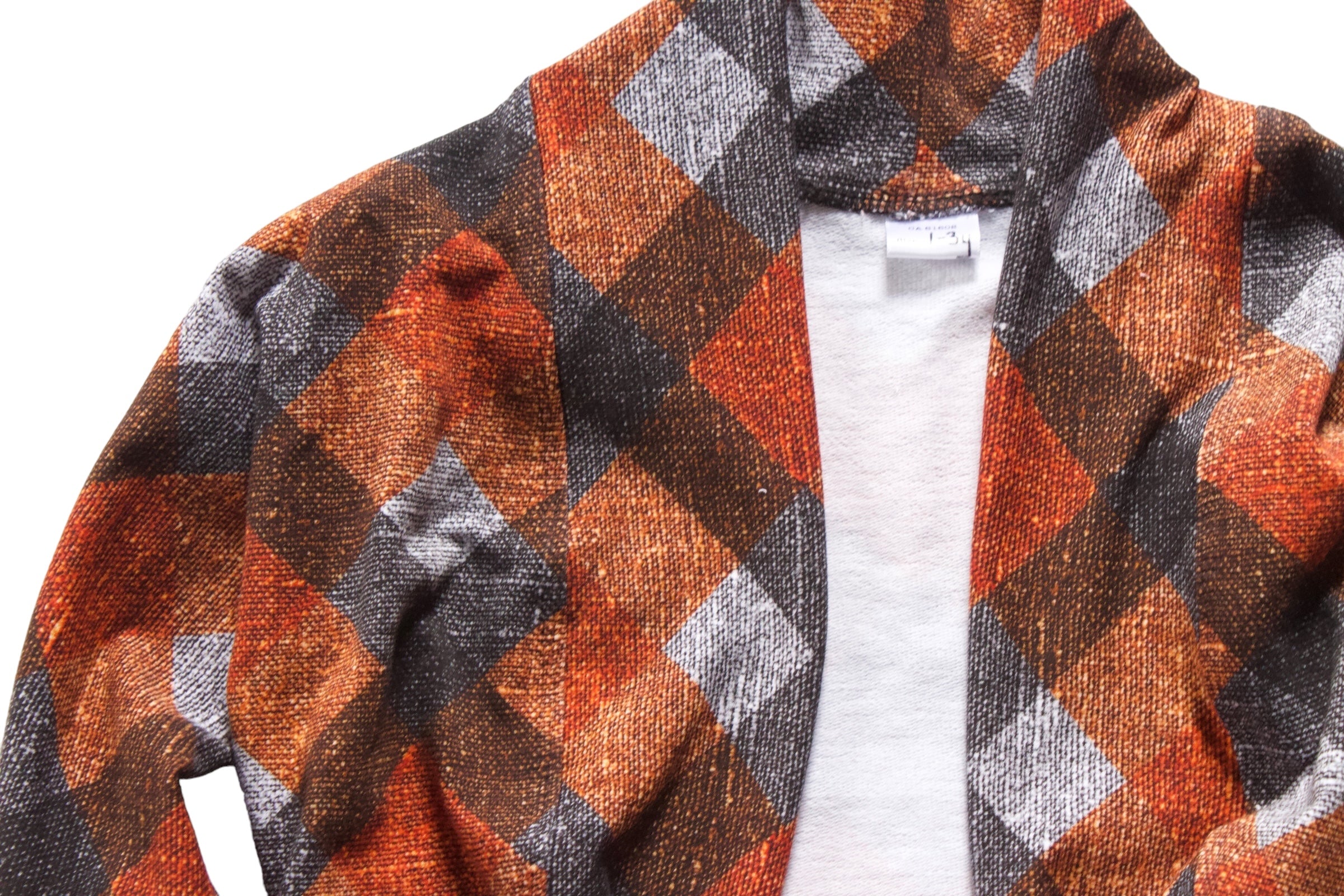 1-3y Autumn Plaid Cardigan - Grow With Me