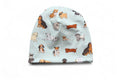 6-12m Dog Breed Reversible Slouchy Beanie