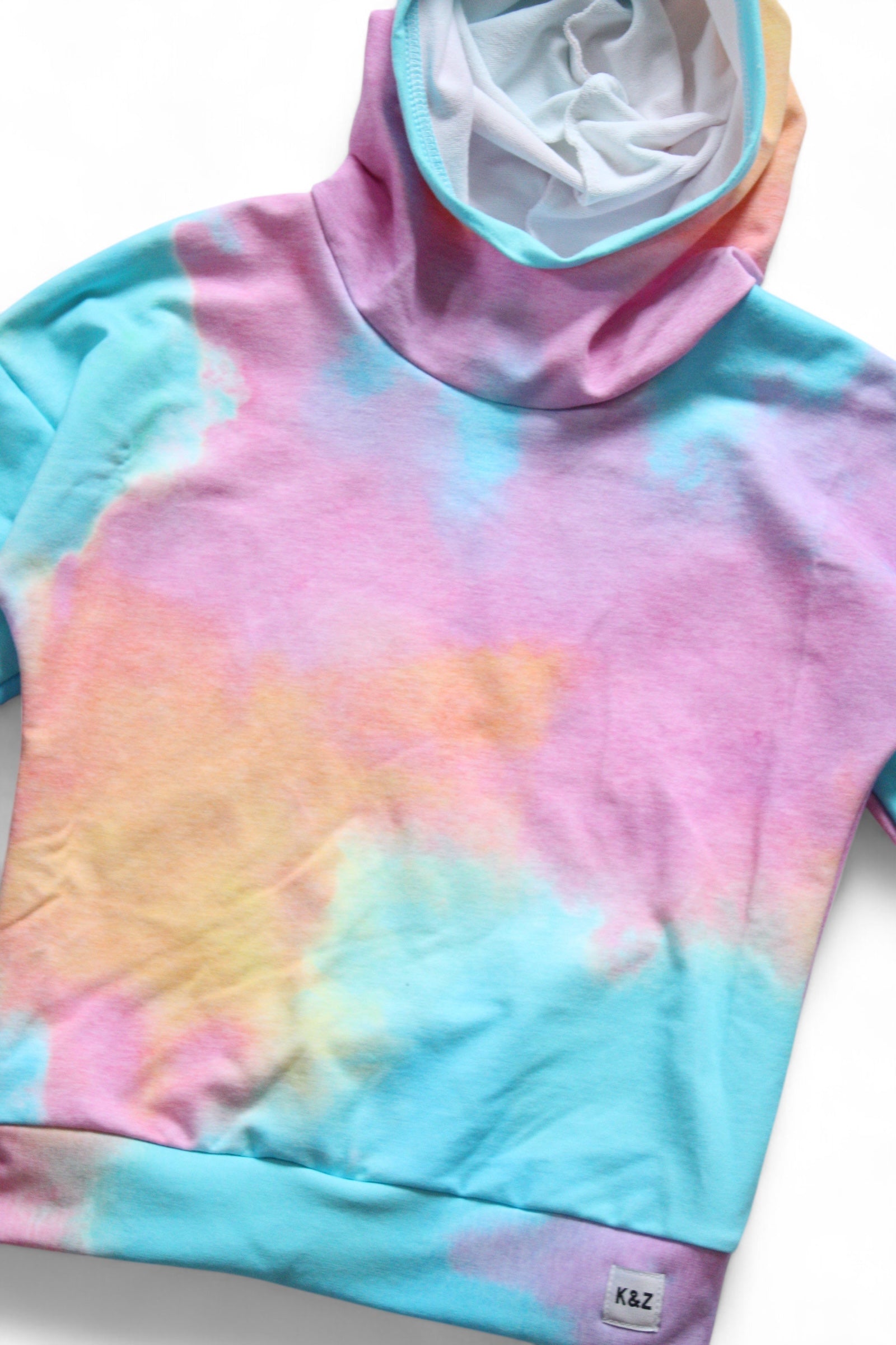4-7y Cotton Candy Slouchy Hoodie