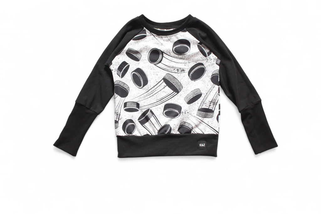 3-6y Hockey Season Sweater - Grow With Me