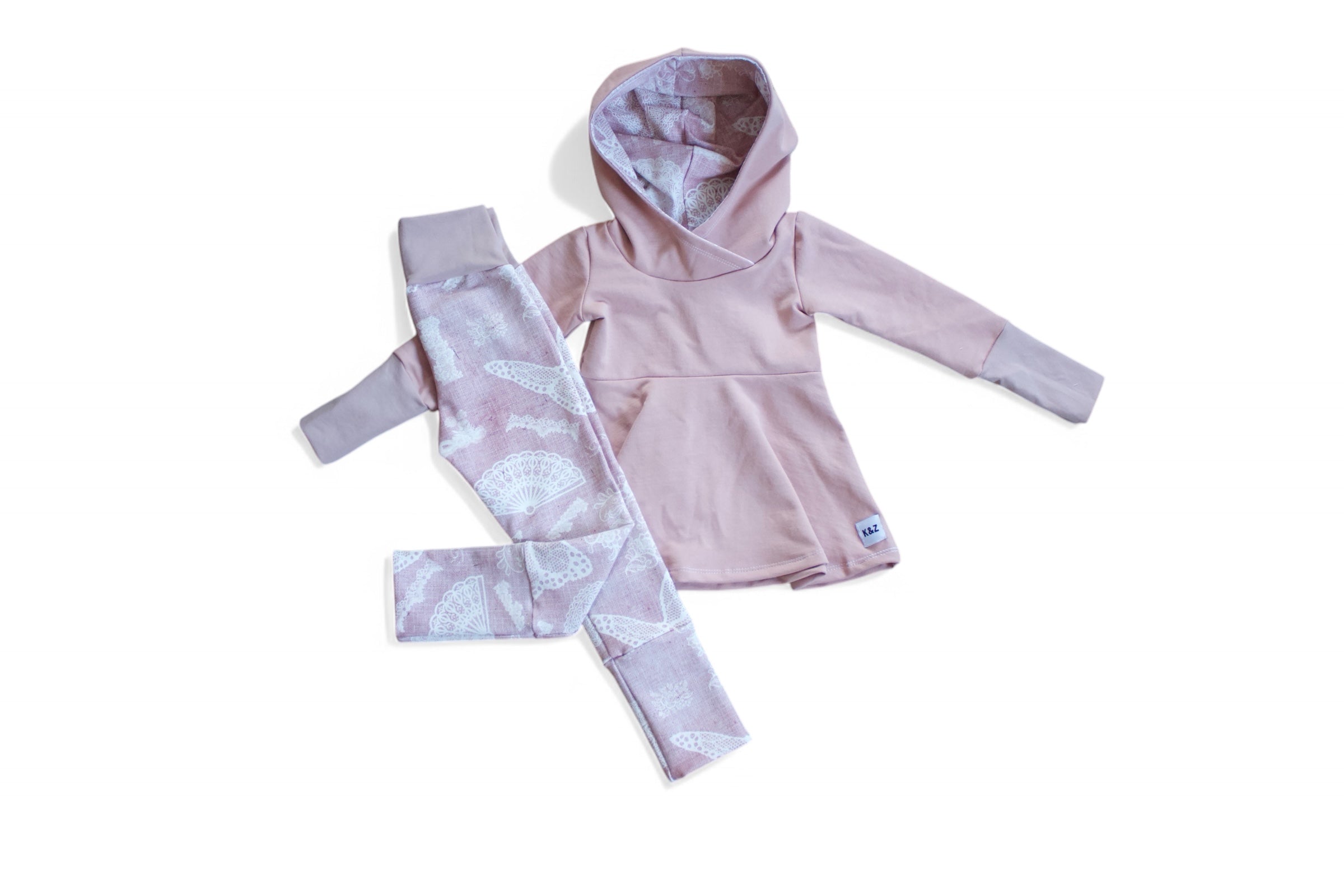 Lace Hooded Dress Outfit - Grow With Me