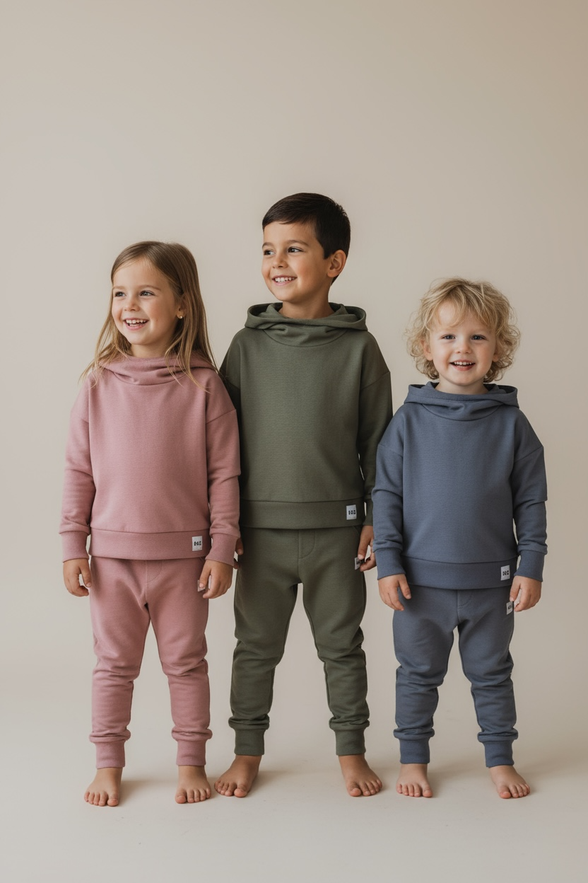 Kids K&Z Basics - Slouchy Hoodie - Grow With Me