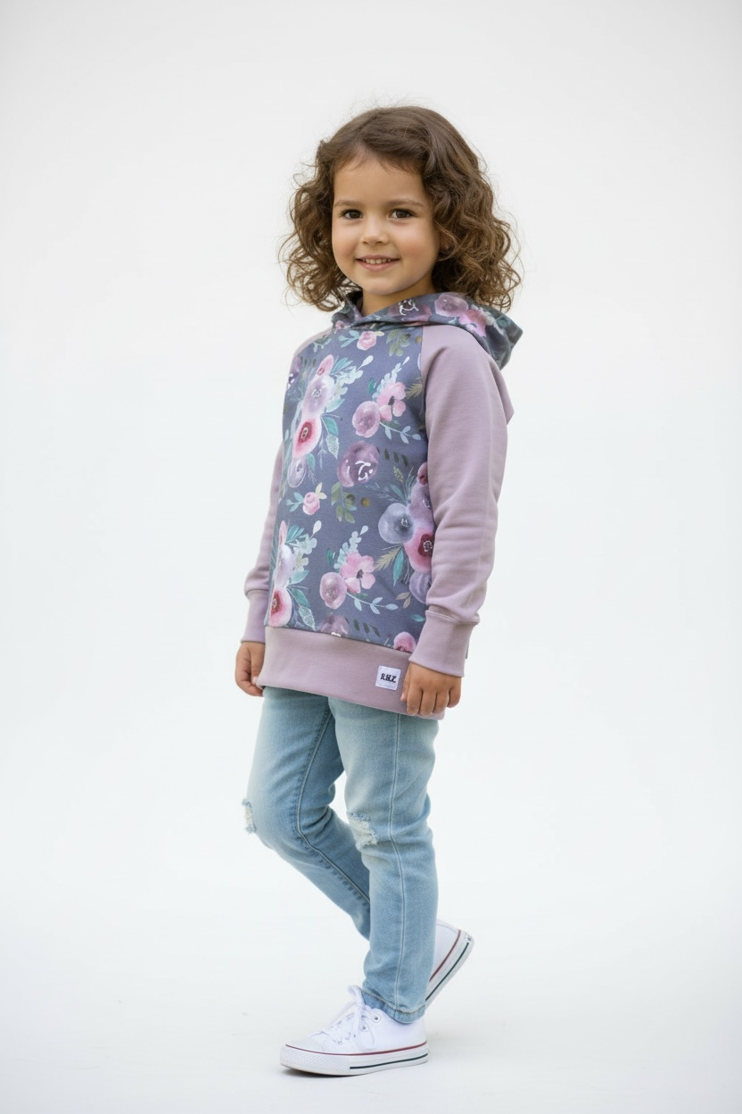Watercolour Floral Hoodie - Grow With Me