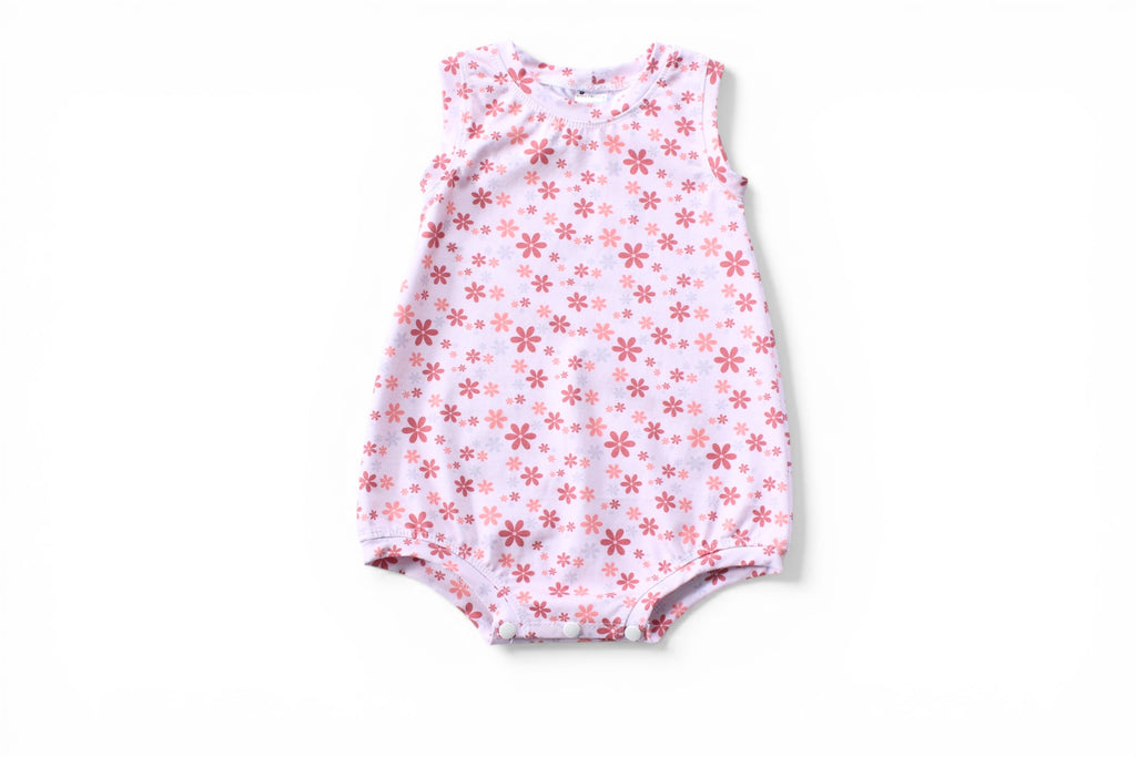 18-24m Mod Flowers Bubble Romper
