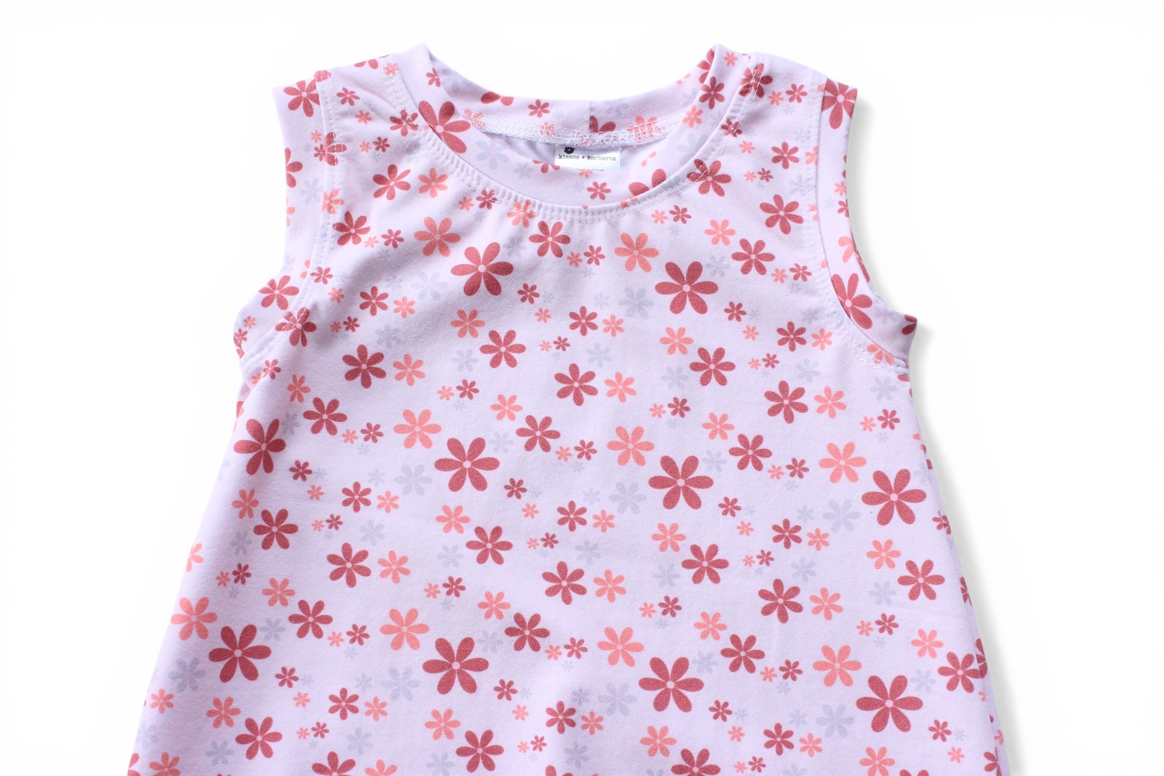 18-24m Mod Flowers Bubble Romper