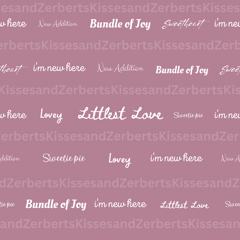 Baby Nicknames Knotted Gowns