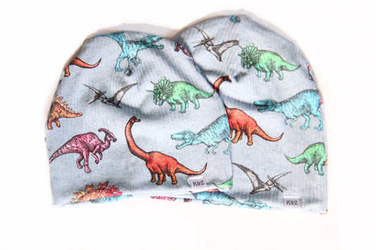 Toddler Size Retro Dino Slouchy Beanie