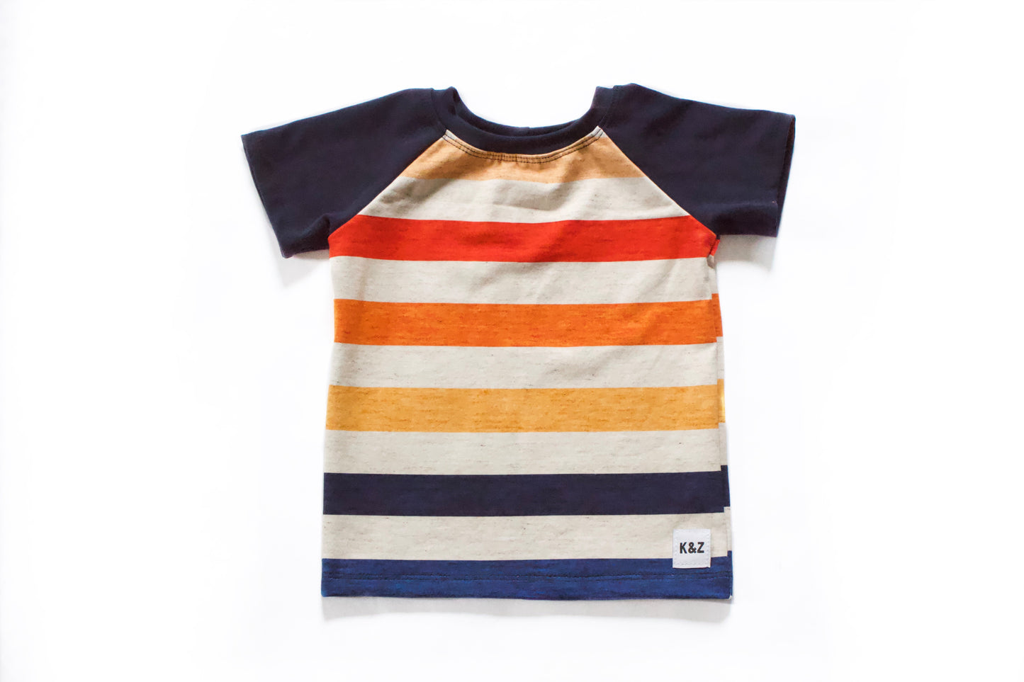 Retro Stripe Tee - Grow With Me