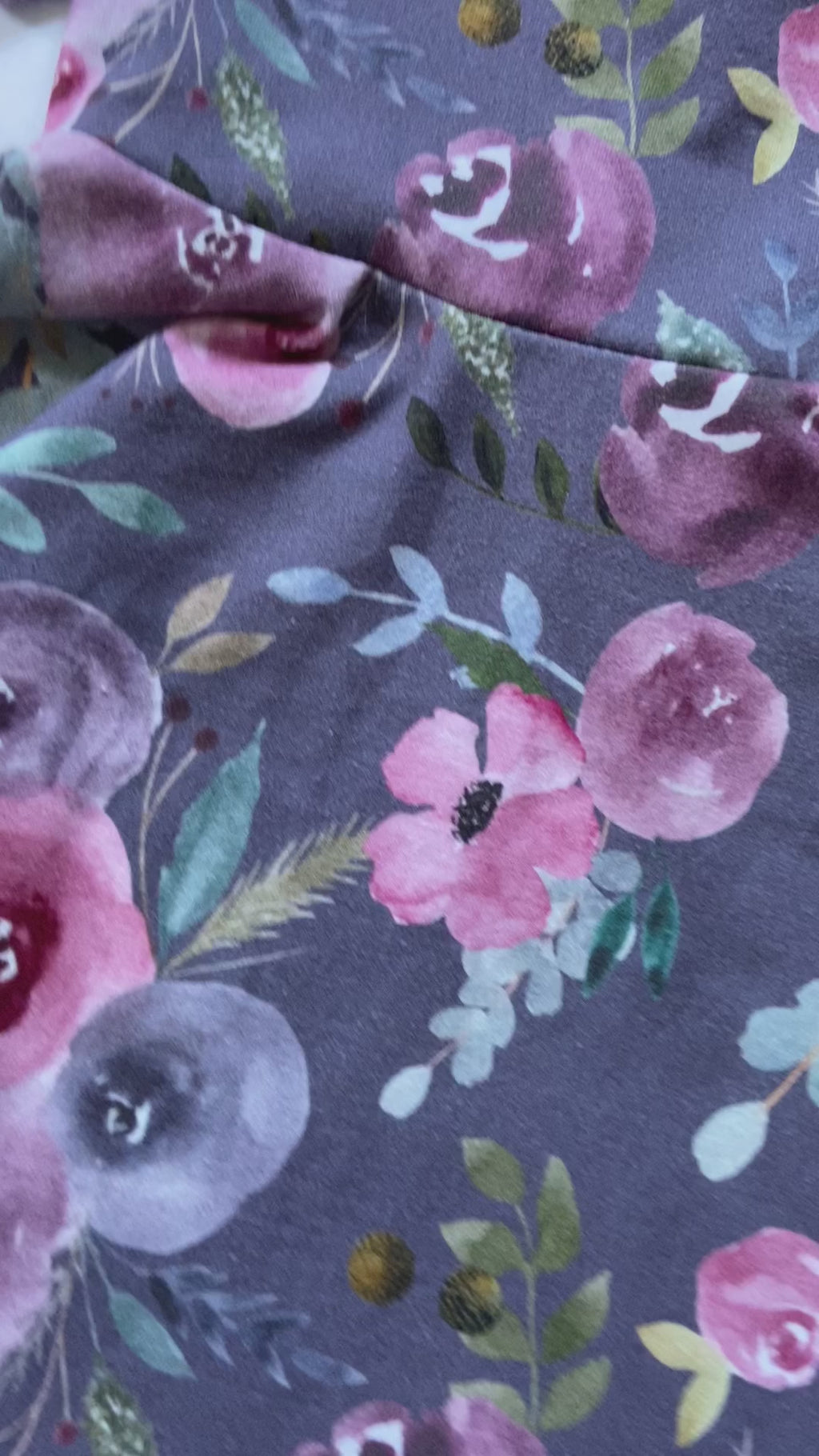 Watercolour Floral Twirl Dress