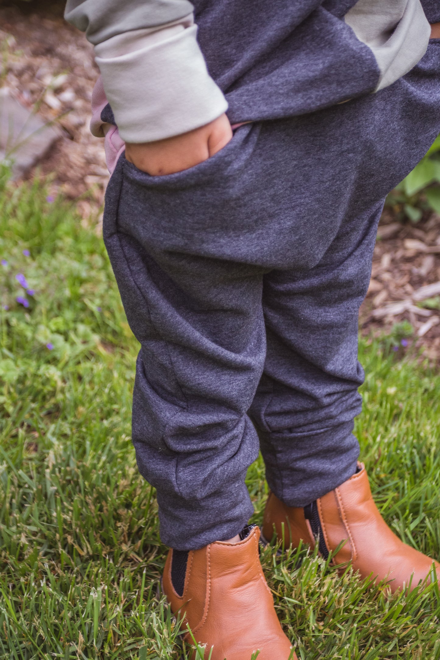 Neutral Girl ColourBlock Hoodie - Grow With Me