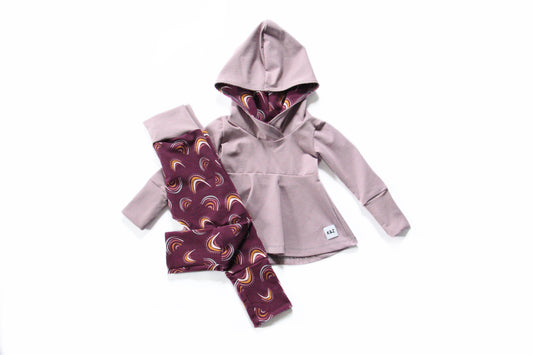 Mauve Rainbow Outfit - Grow With Me