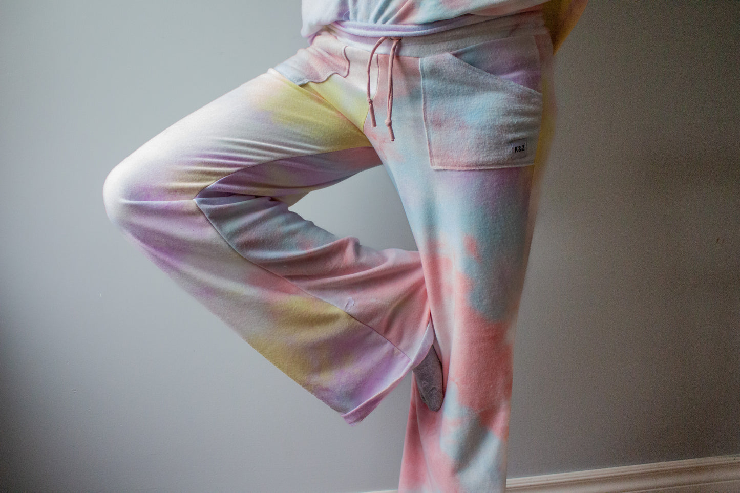 Women's Cotton Candy Tie Dye Lounge Set