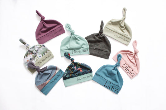 Personalized Knot Hats - Prints