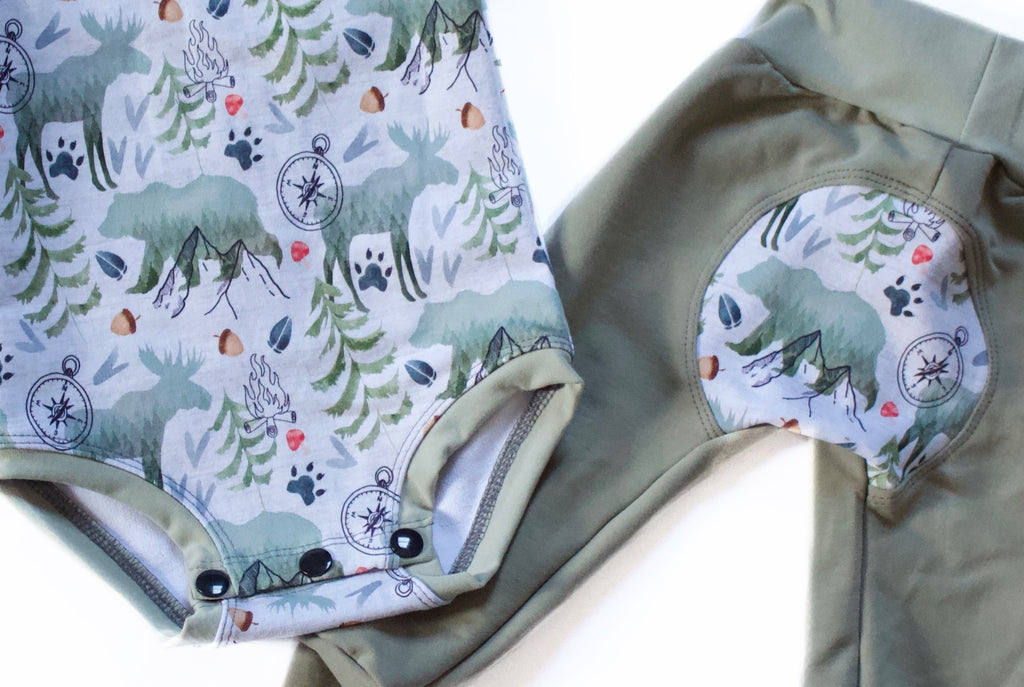 Watercolour Wilderness Newborn Set