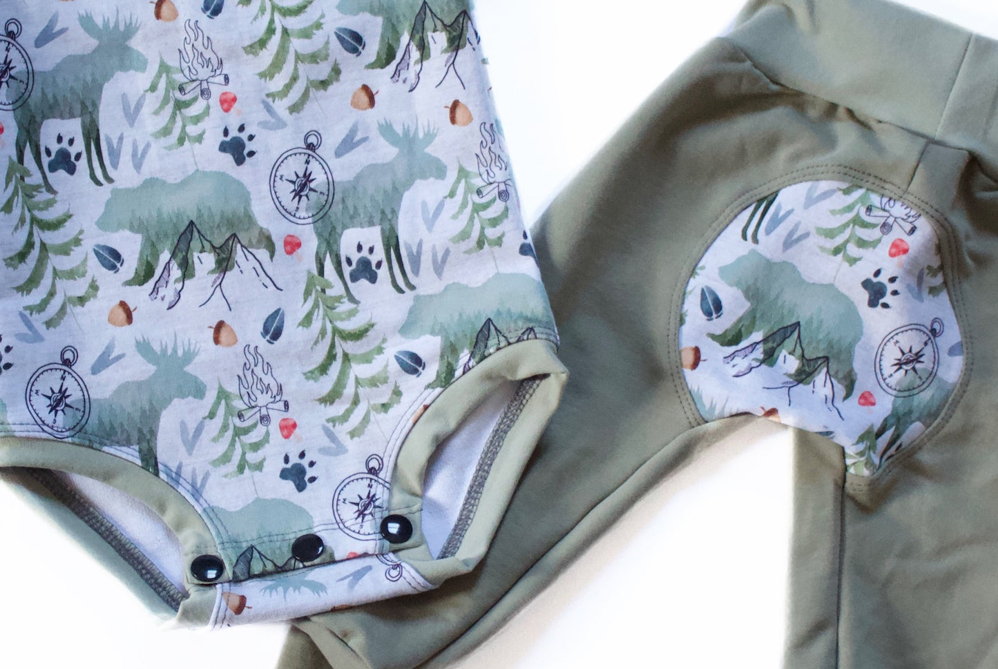 Watercolour Wilderness Newborn Set