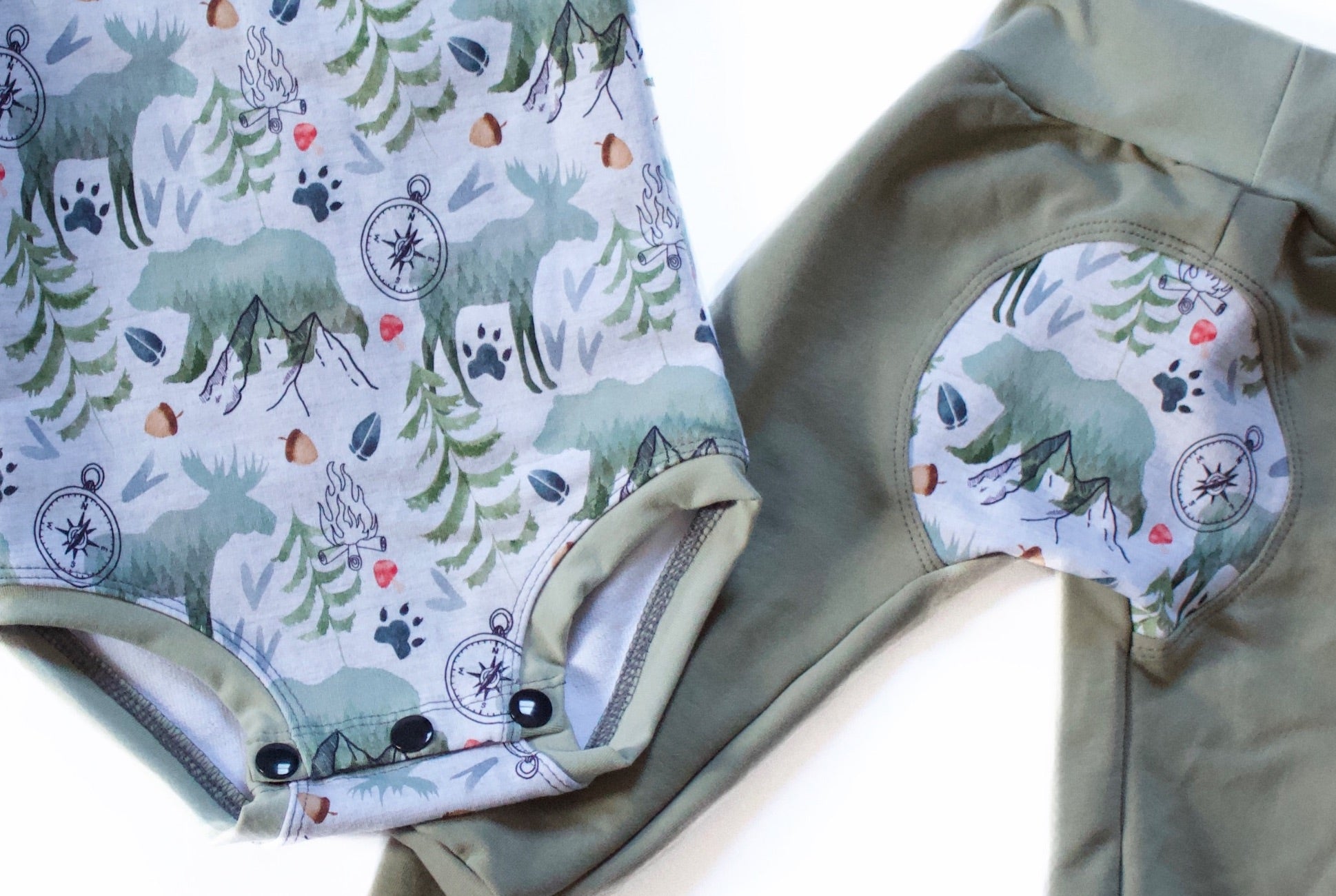 Watercolour Wilderness Newborn Set
