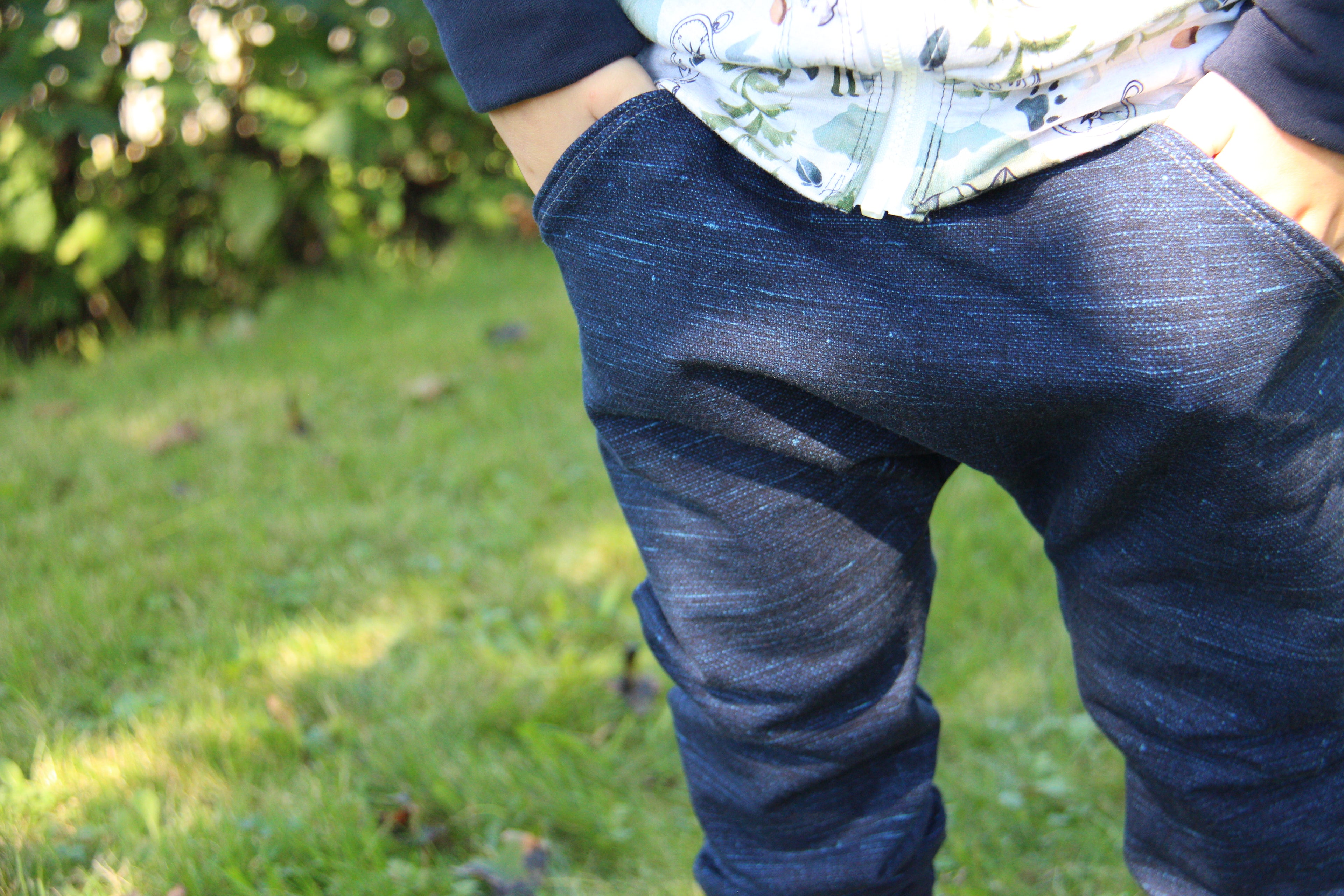 Denim Look Joggers - Grow With Me