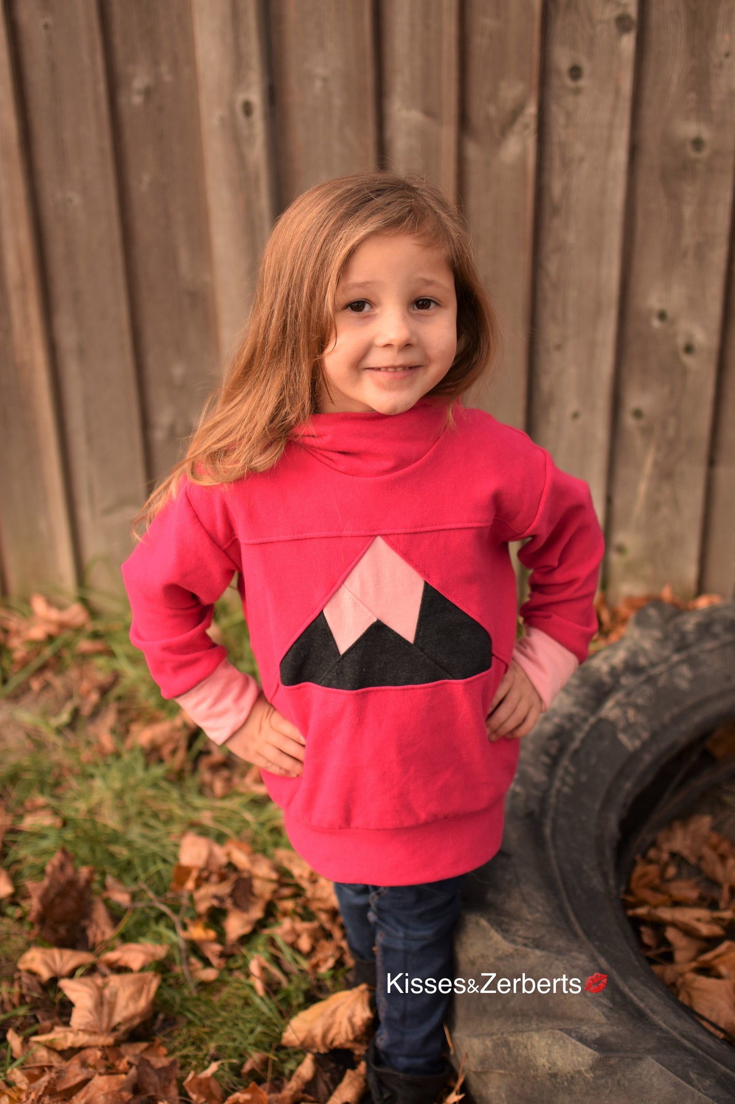 Mountain Grow Hoodie - Jazzy Pink