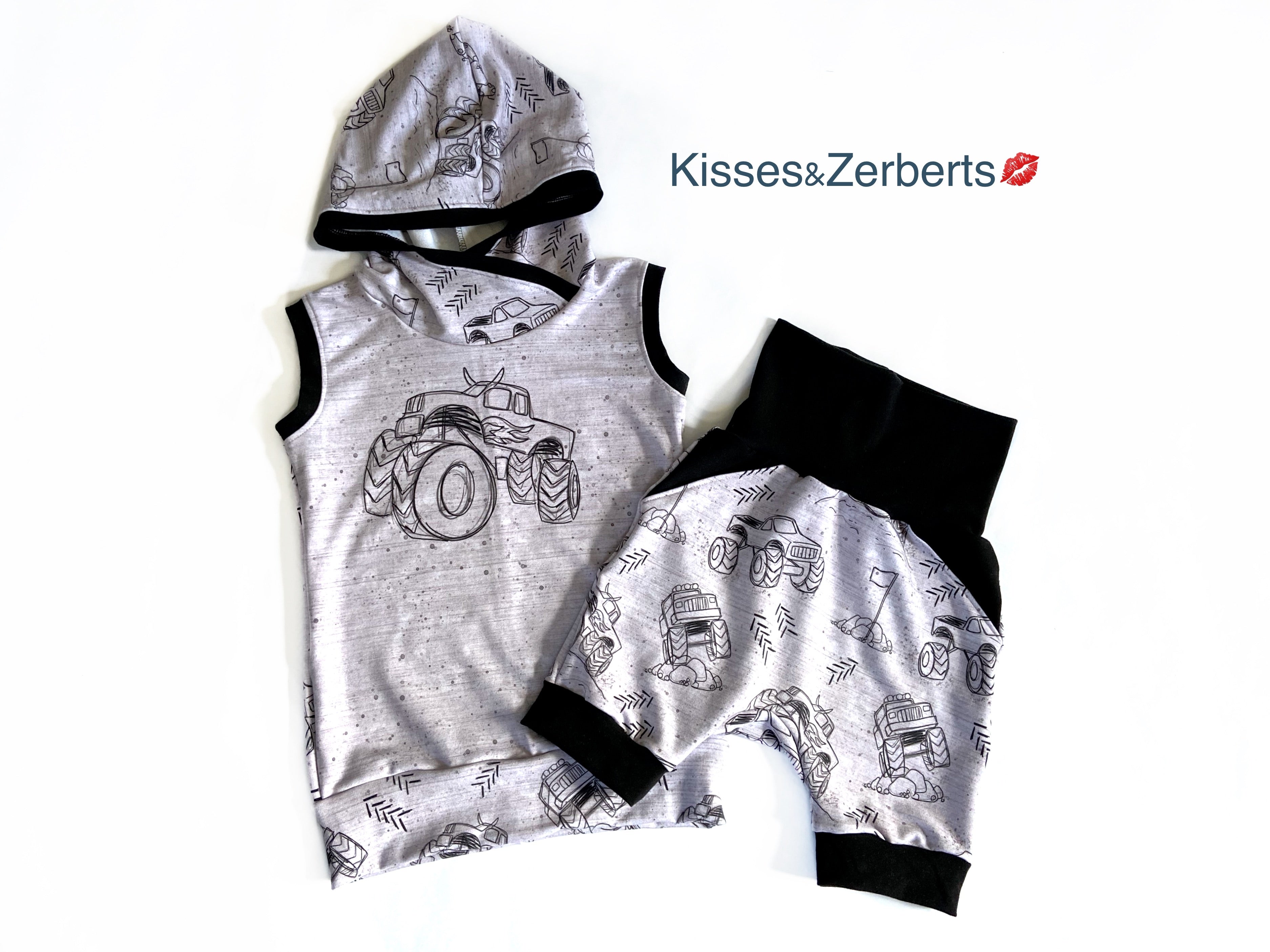 Monster Trucks Summer Tank Set - Grow With Me