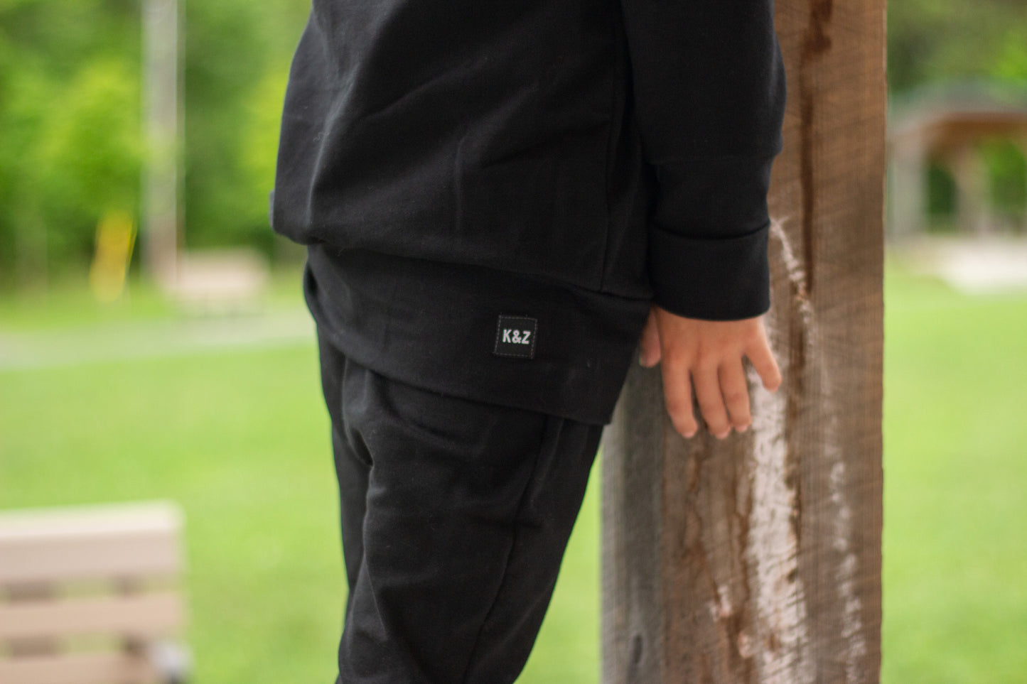 Kids K&Z Basics - Harem Joggers - Grow With Me