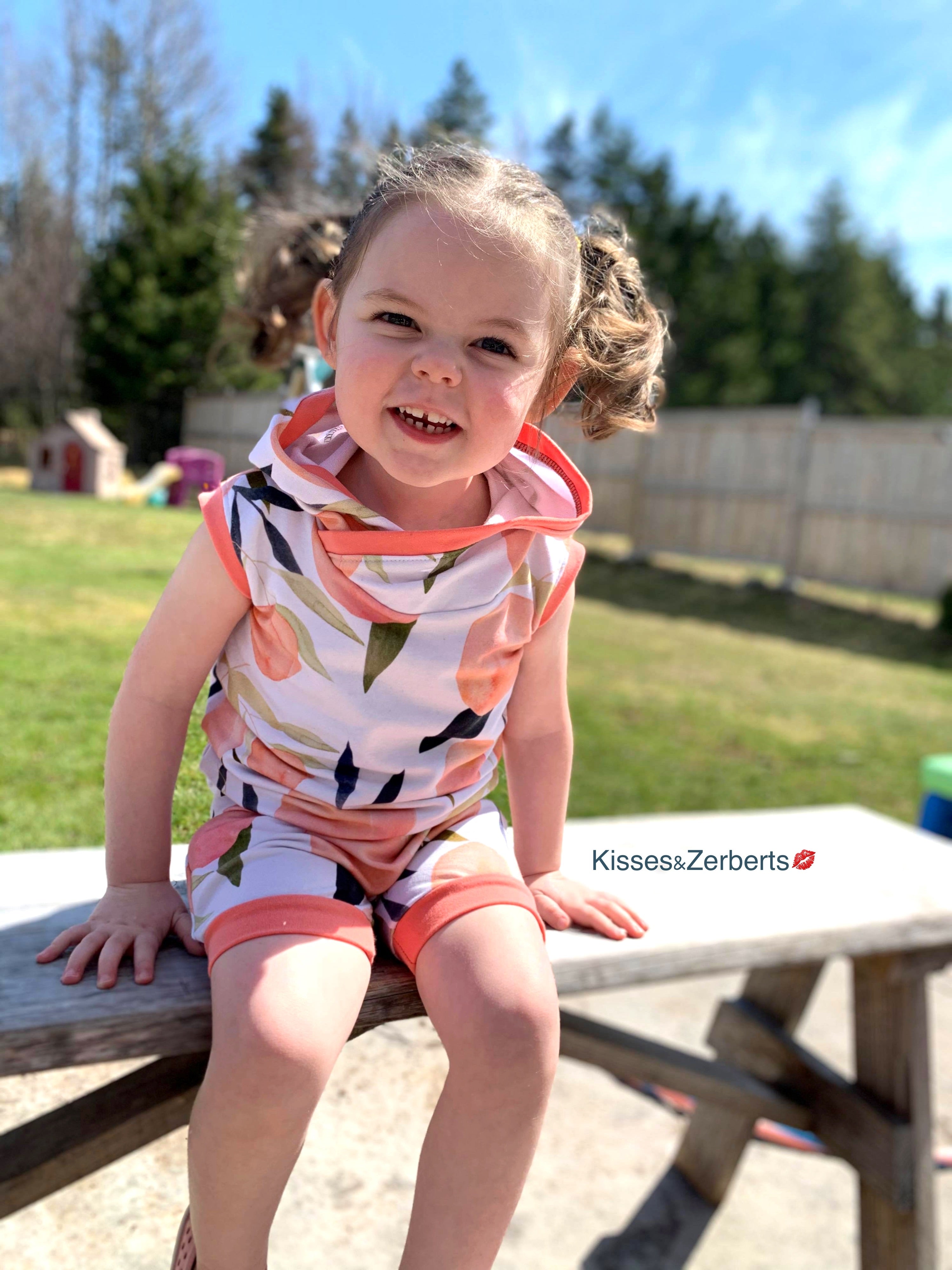 Peaches Summer Tank Set - Grow With Me