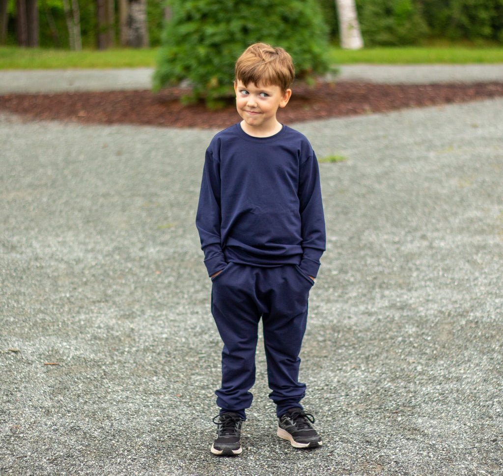 Kids K&Z Basics - Harem Joggers - Grow With Me