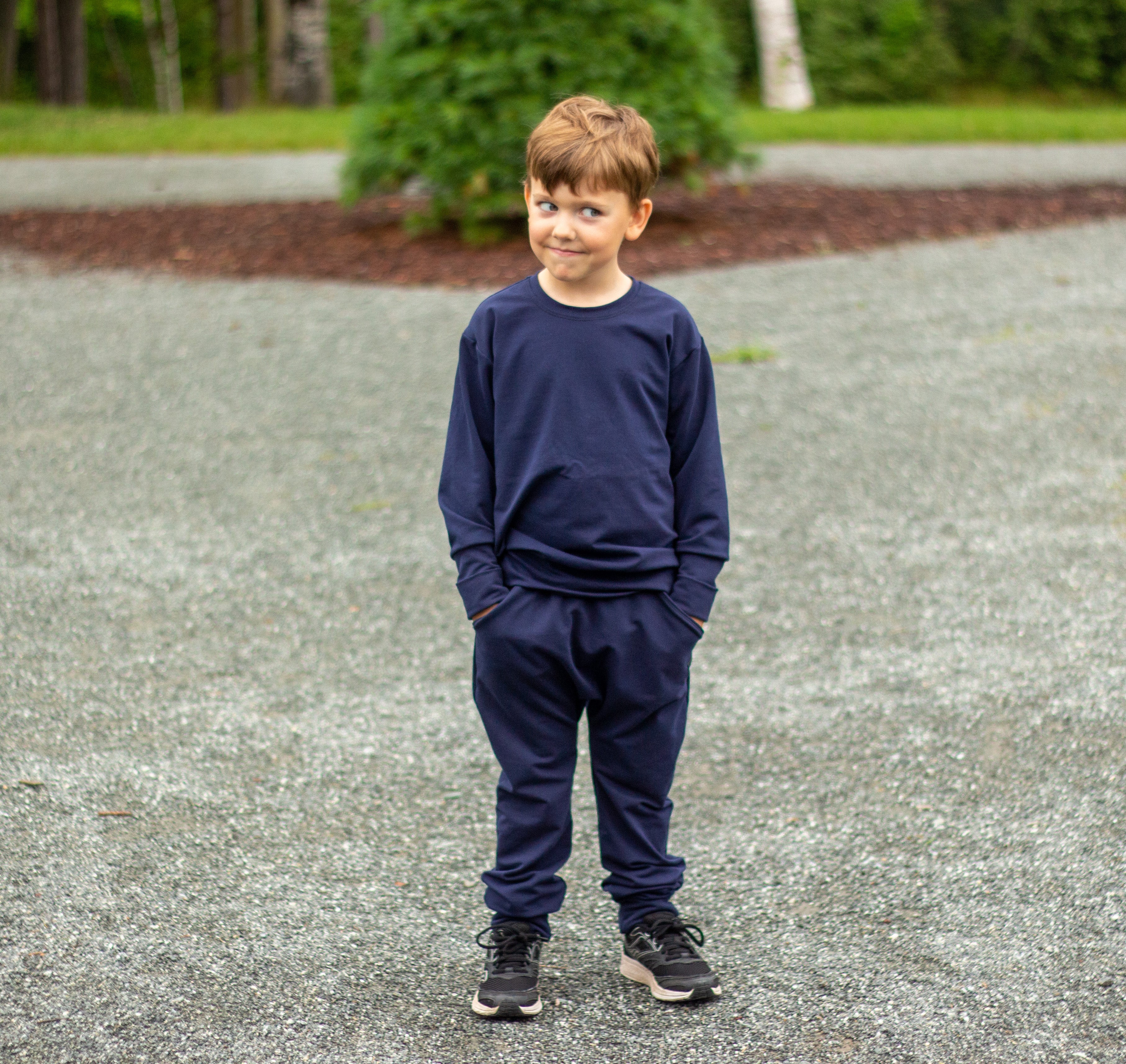 Kids K&Z Basics - Harem Joggers - Grow With Me