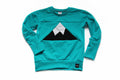Mountain Front Grow Sweater - Turquoise
