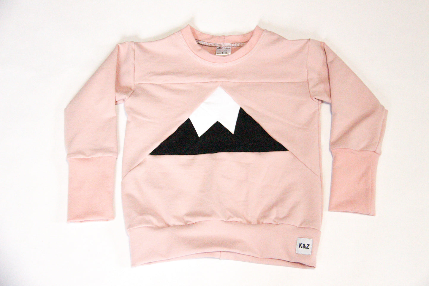 Mountain Grow Front Sweater - Pink