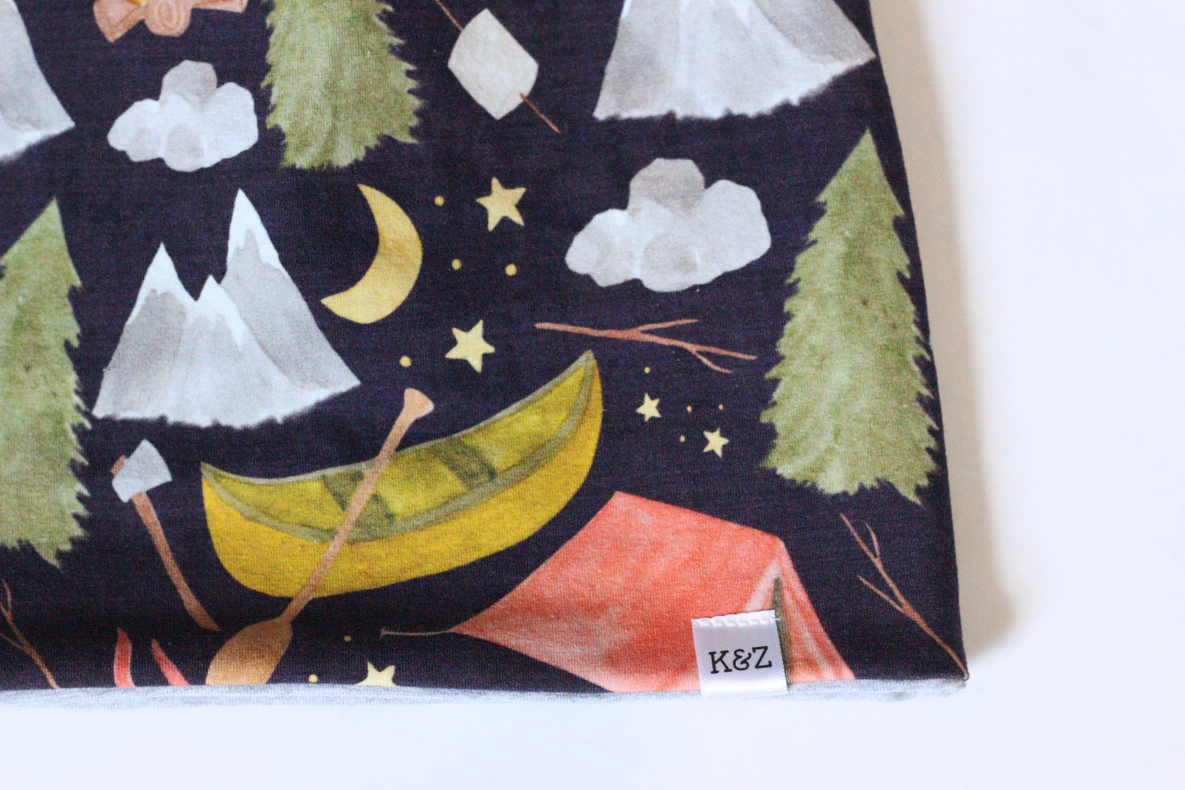 Child Size Camping Reversible Slouchy Beanie