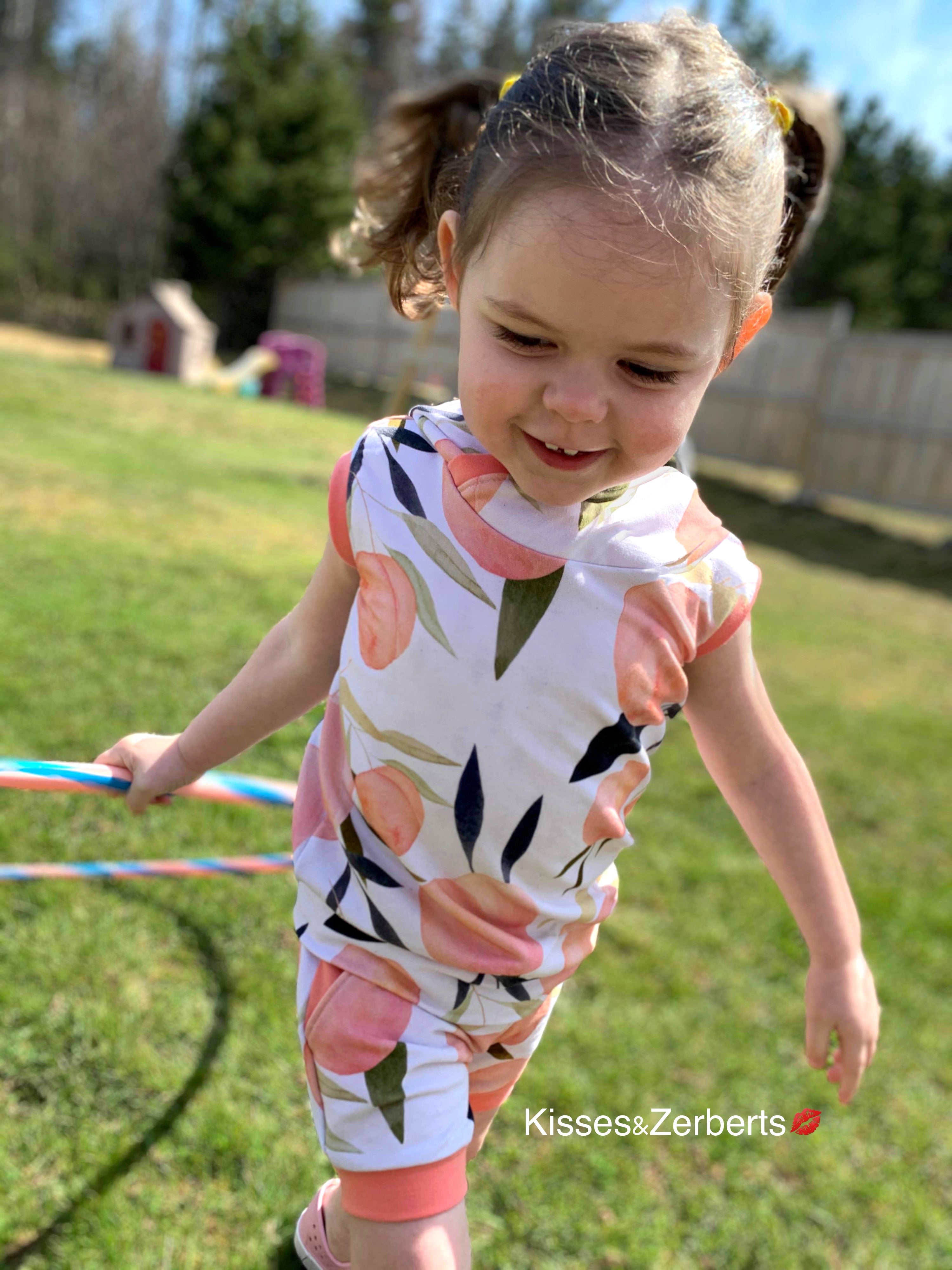 Peaches Summer Tank Set - Grow With Me