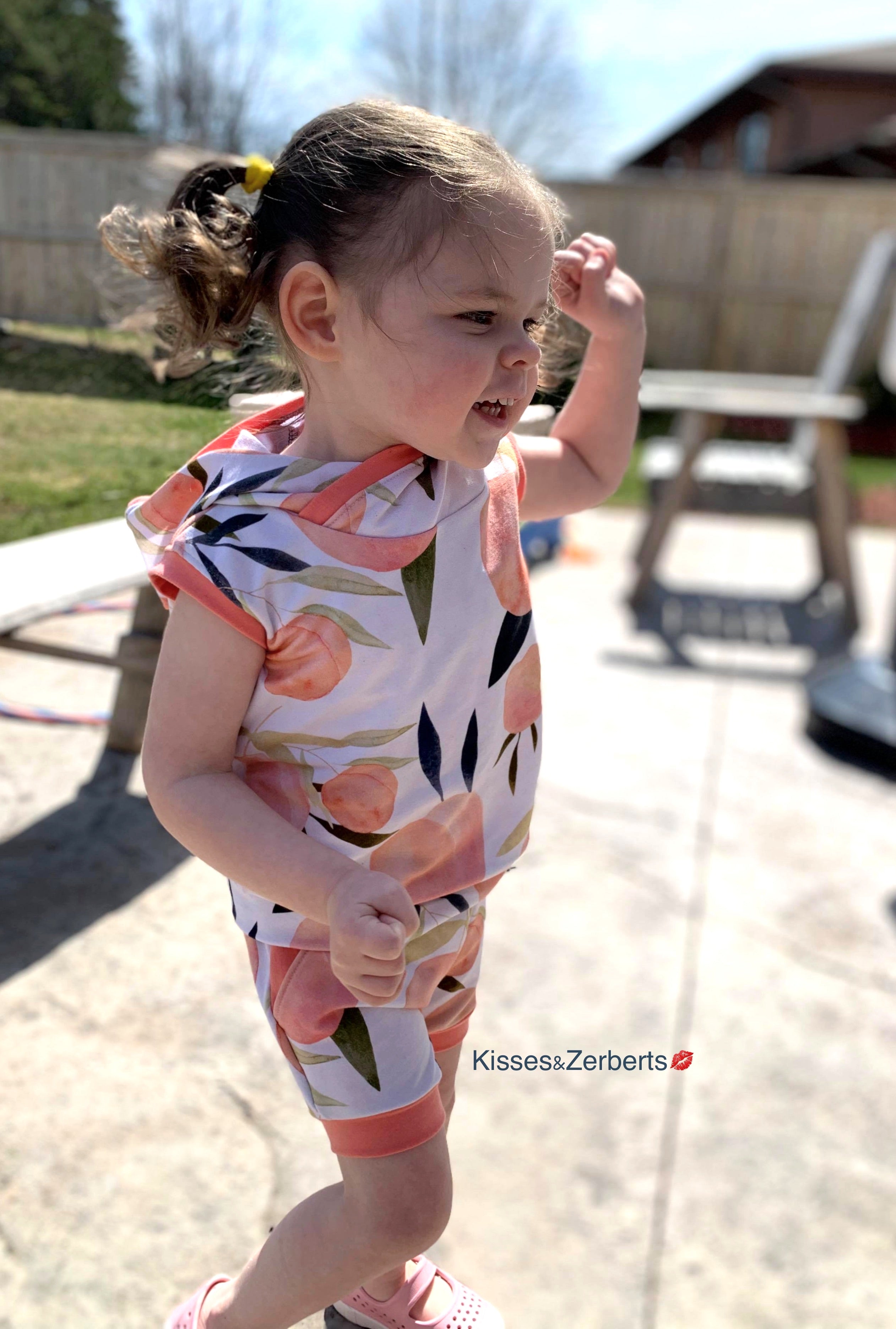 Peaches Summer Tank Set - Grow With Me