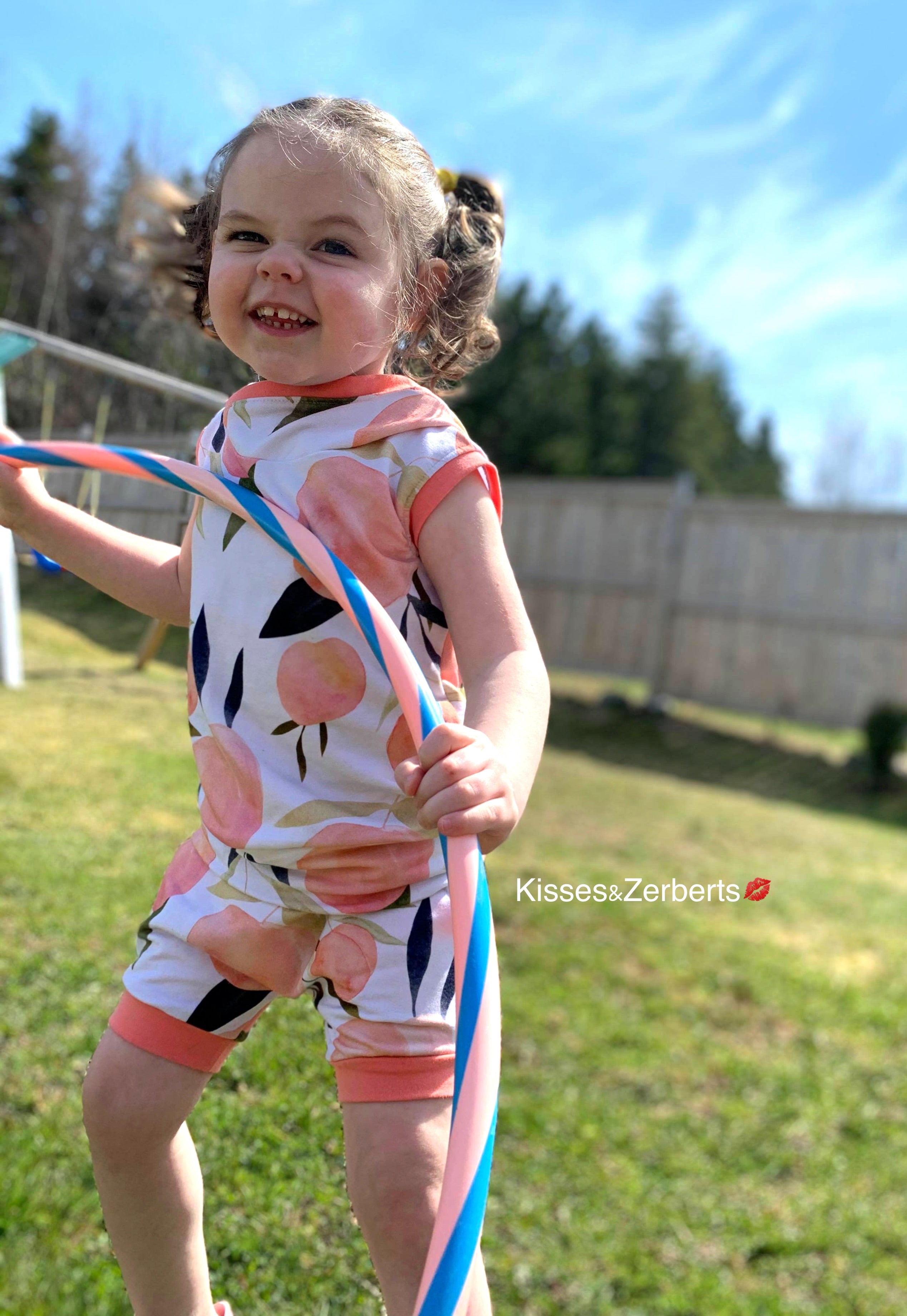 Peaches Summer Tank Set - Grow With Me