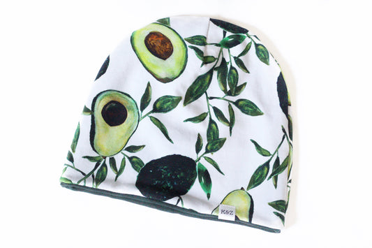 Toddler Size Avocado Reversible Slouchy Beanie